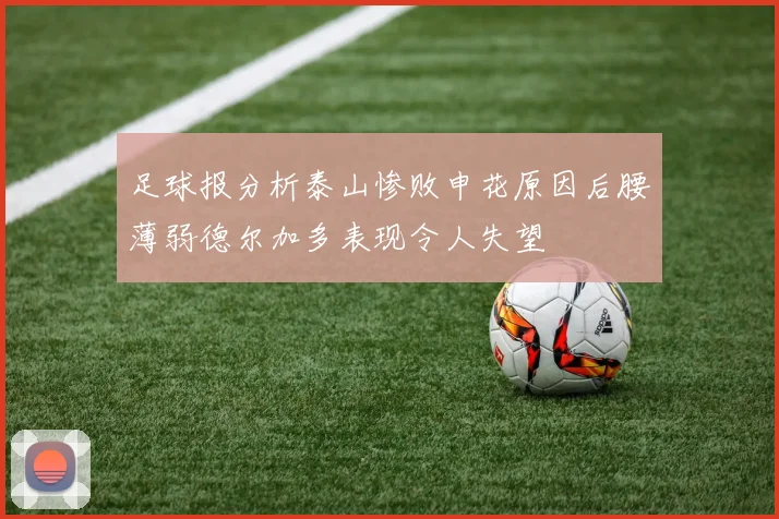 足球报分析泰山惨败申花原因后腰薄弱德尔加多表现令人失望